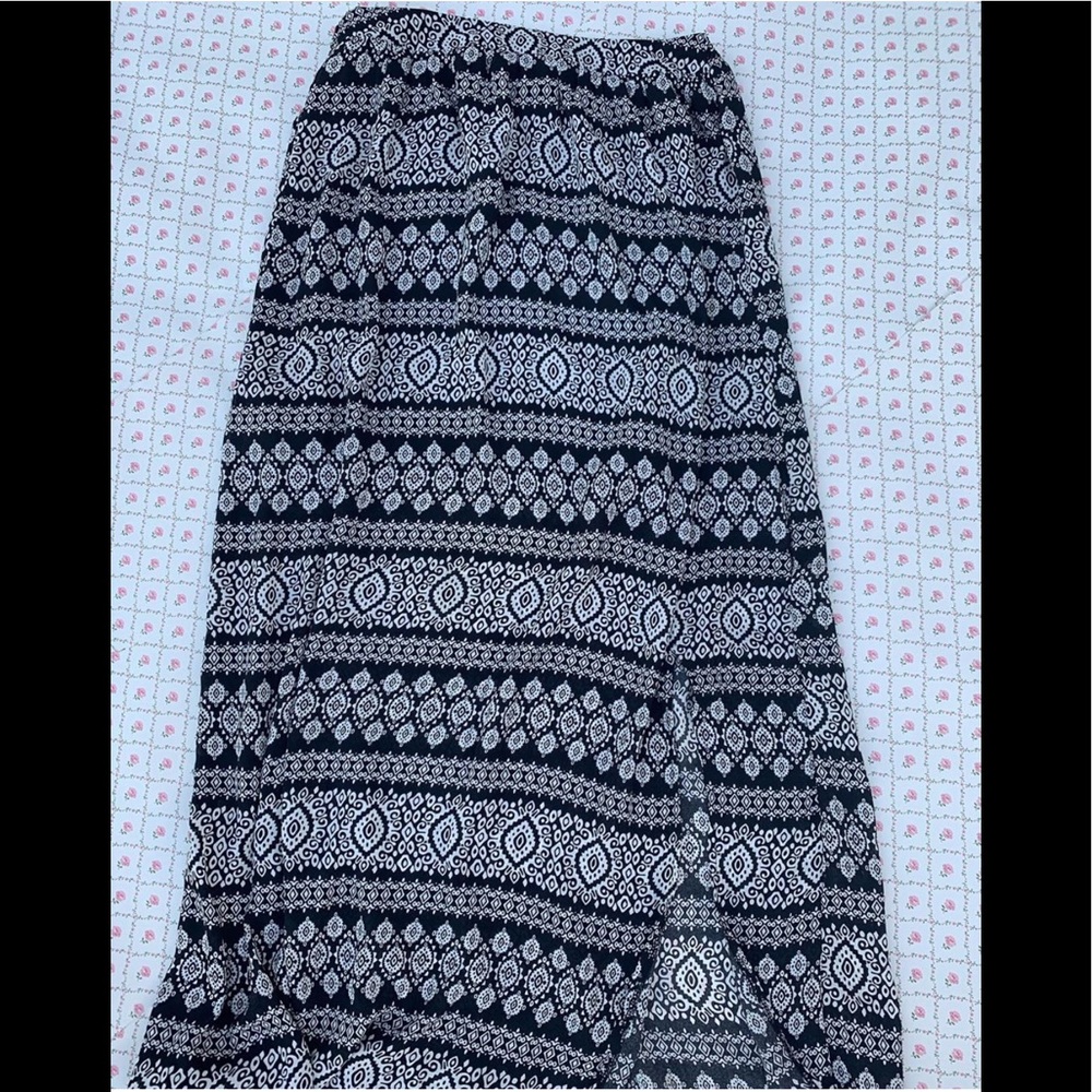 Boho bohemian taste maxi skirt